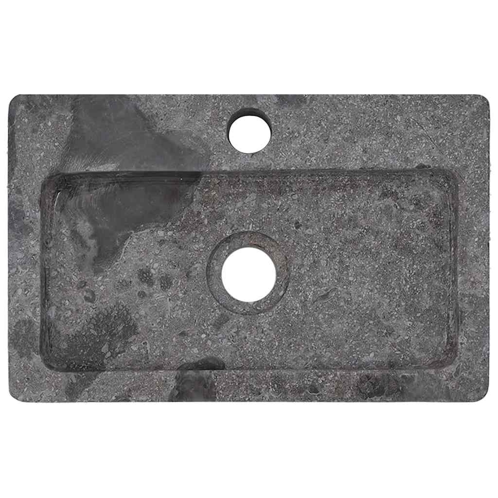 VIDAXL WASHBAIN -MALL -MOUND 38x24x6,5 cm Marmorgrau