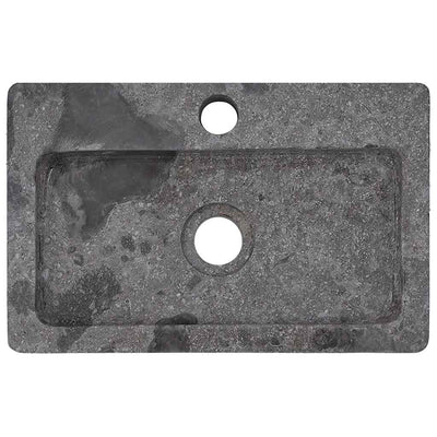 VIDAXL WASHBAIN -MALL -MOUND 38x24x6,5 cm Marmorgrau