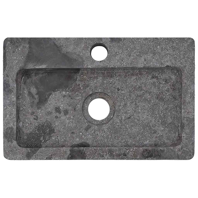 VIDAXL WASHBAIN -MALL -MOUND 38x24x6,5 cm Marmorgrau