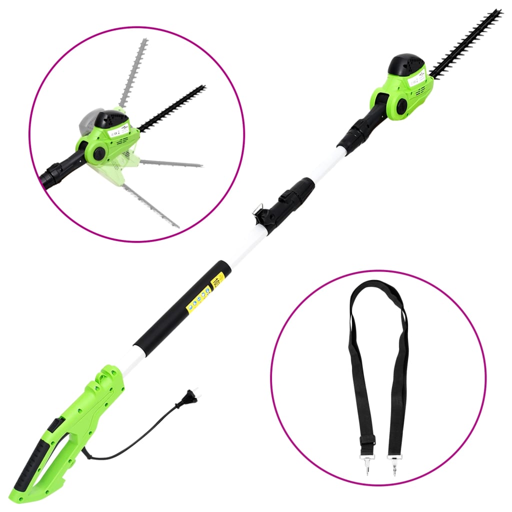Vidaxl Hedge Scissors Elektrische Teleskop 41 cm 550 W