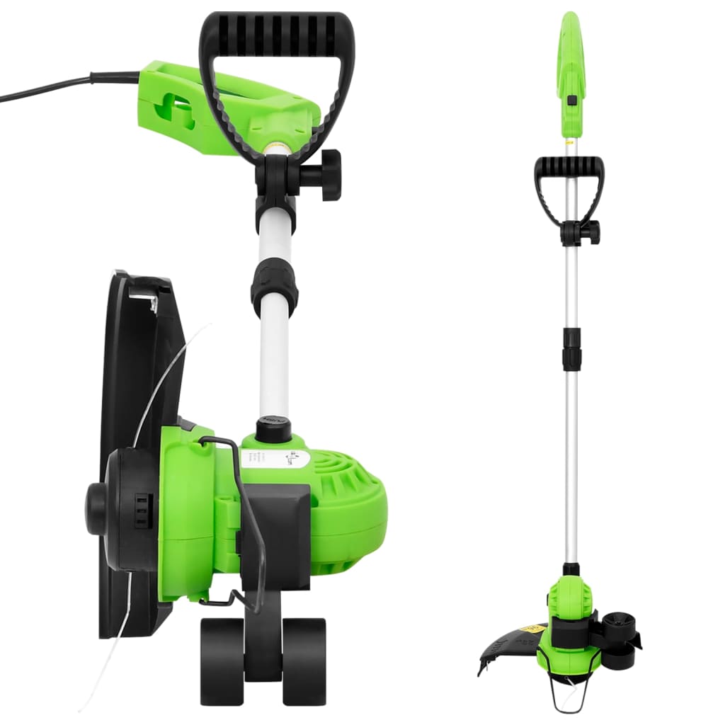 VIDAXL GROSSTRIMMER ELEKTRISCHE TELESCOPIC 29 cm 550 W
