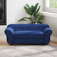 Vidaxl Hundebank 72x45x30 cm Plüschblau