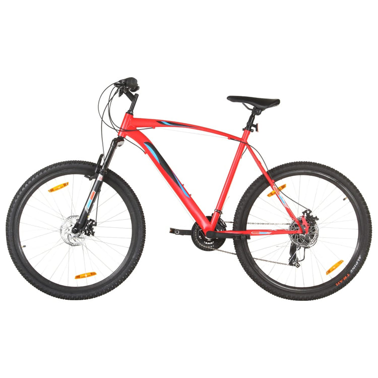 Vidaxl Mountainbike 21 Zahnräder 29 Zoll Räder 53 cm Rahmen Rot