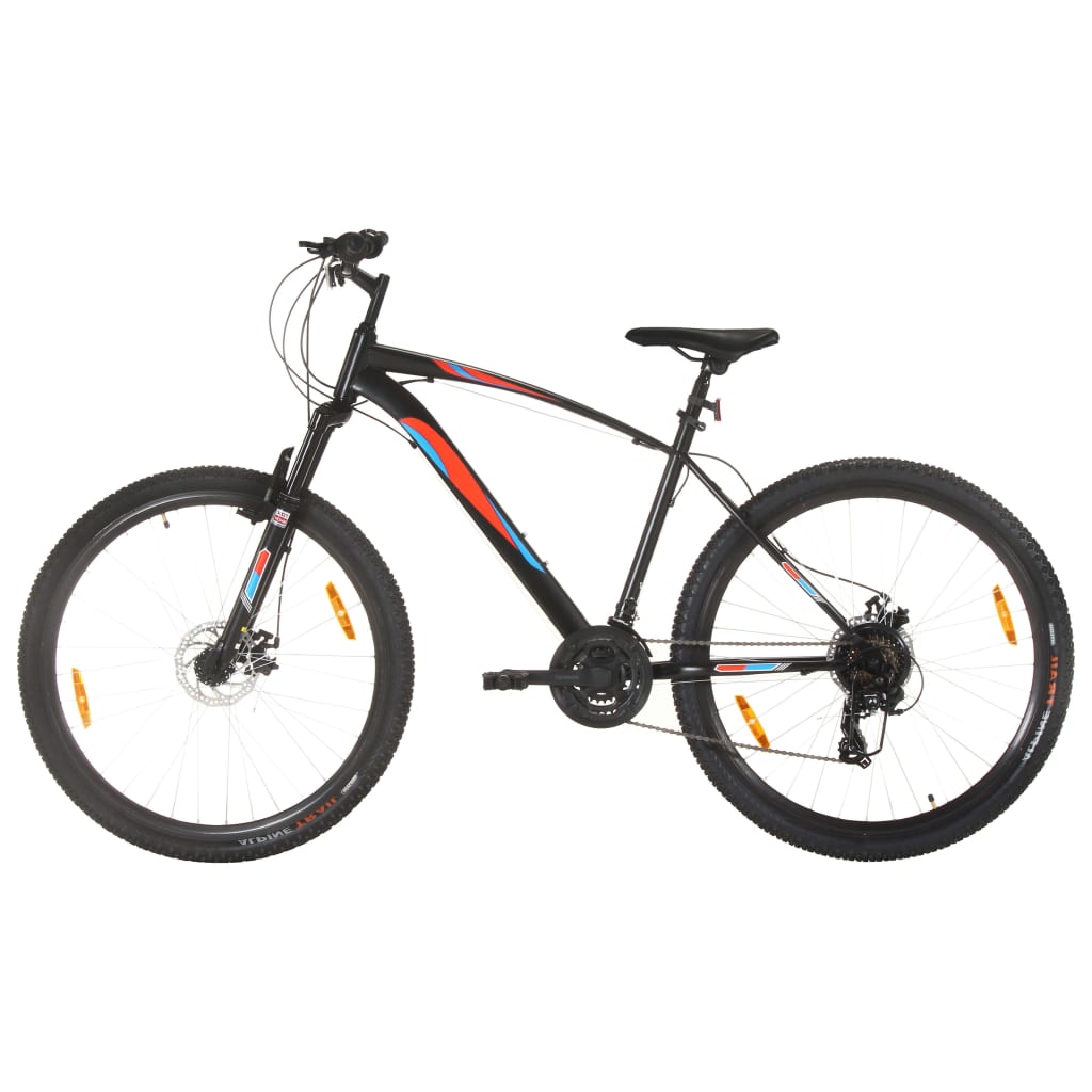 Vidaxl Mountainbike 21 Zahnräder 29 Zoll Räder 48 cm Rahmen schwarz