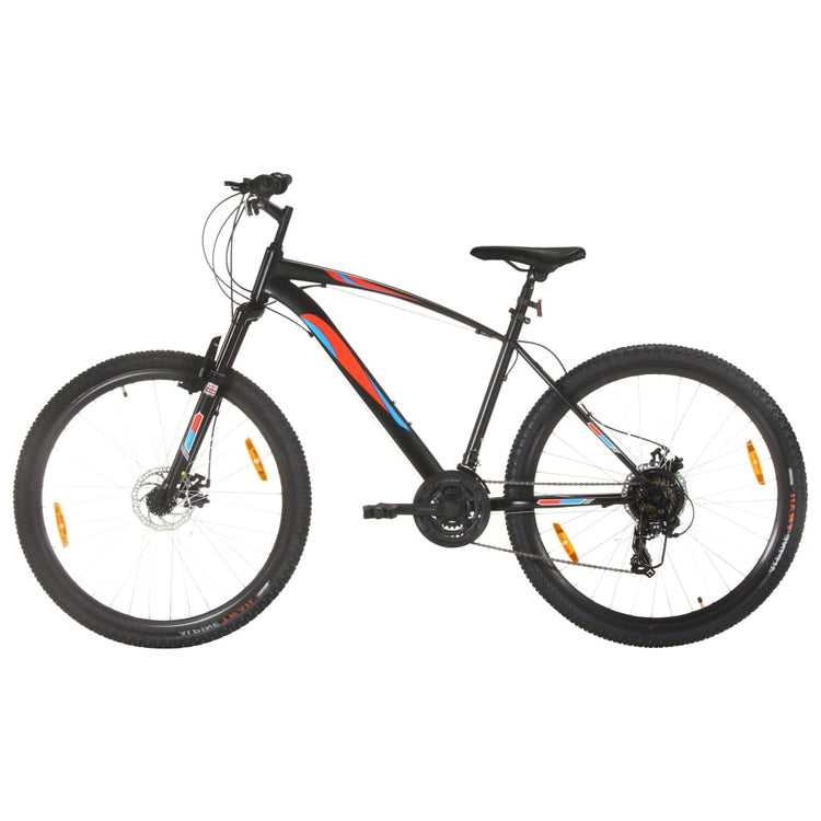Vidaxl Mountainbike 21 Zahnräder 29 Zoll Räder 48 cm Rahmen schwarz