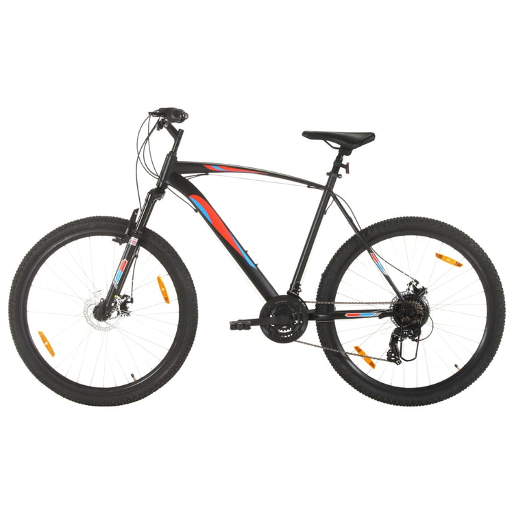 Vidaxl Mountainbike 21 Zahnräder 29 Zoll Räder 53 cm Rahmen schwarz