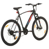 Vidaxl Mountainbike 21 Zahnräder 29 Zoll Räder 53 cm Rahmen schwarz