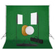 Vidaxl Photo Studio Set mit Softbox -Lampen, Hintergrund und Reflektor