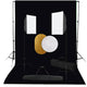 Vidaxl Photo Studio Set mit Softbox -Lampen, Hintergrund und Reflektor