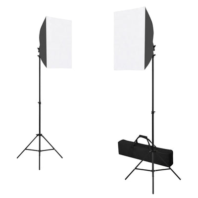 Vidaxl Photo Studio Set mit Softbox -Lampen und Reflektor