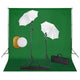Vidaxl Photo Studio Set mit Lampen, Regenschirmen, Hintergrund und Reflektor