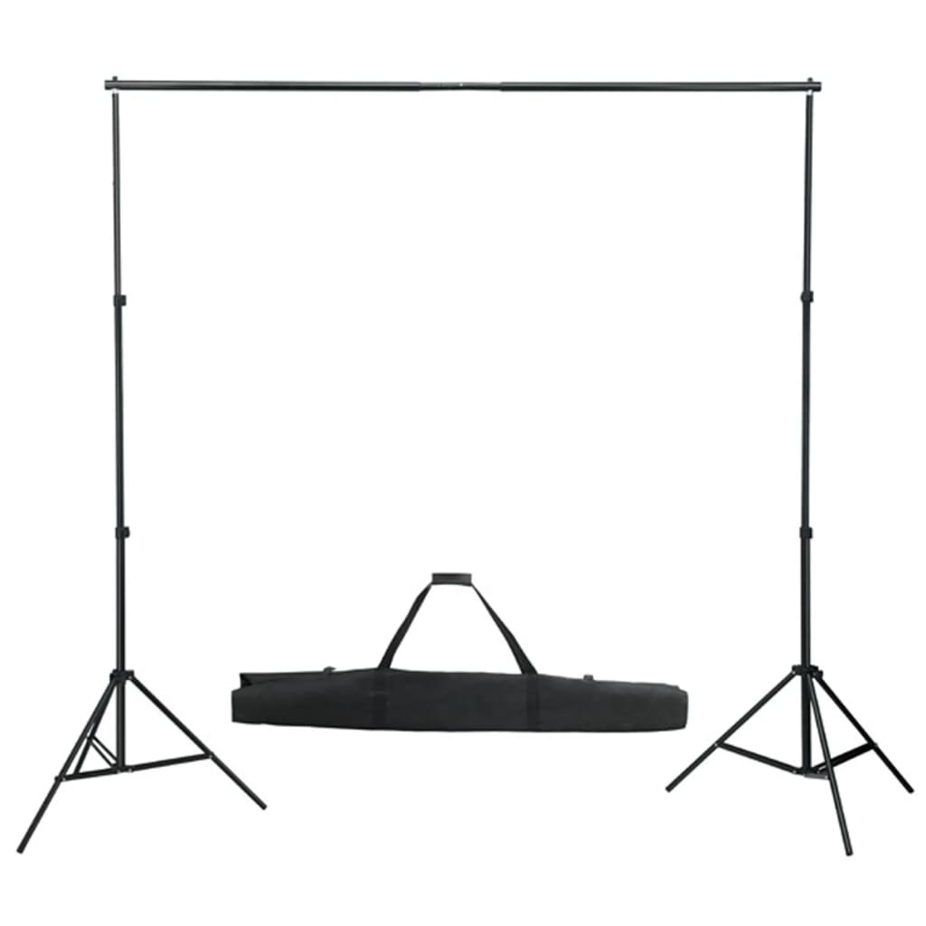 Vidaxl Photo Studio Set mit Lampen, Regenschirmen, Hintergrund und Reflektor