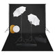 Vidaxl Photo Studio Set mit Lampen, Regenschirmen, Hintergrund und Reflektor