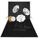 Vidaxl Photo Studio Set mit Lampen, Regenschirmen, Hintergrund und Reflektor