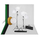 Vidaxl Photo Studio Set mit Lampen, Hintergrund und Reflektor
