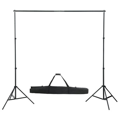 Vidaxl Photo Studio Set mit Lampen, Hintergrund und Reflektor