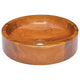 VIDAXL WASHBAIN Ø40x10 cm Festes Teak