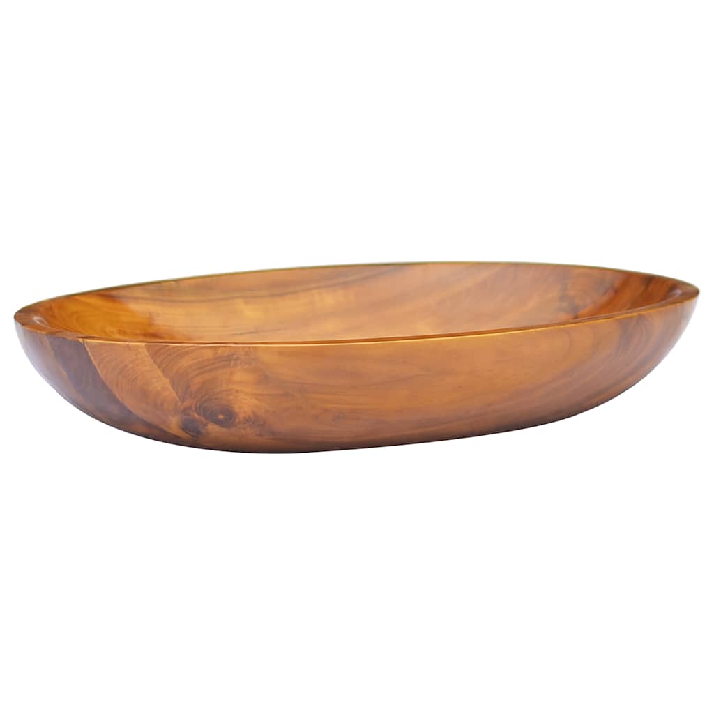 VIDAXL WASHBAIN 60x40x10 cm Festes Teak