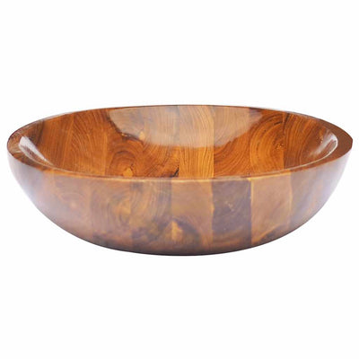 VIDAXL WASHBAIN 60x40x10 cm Festes Teak