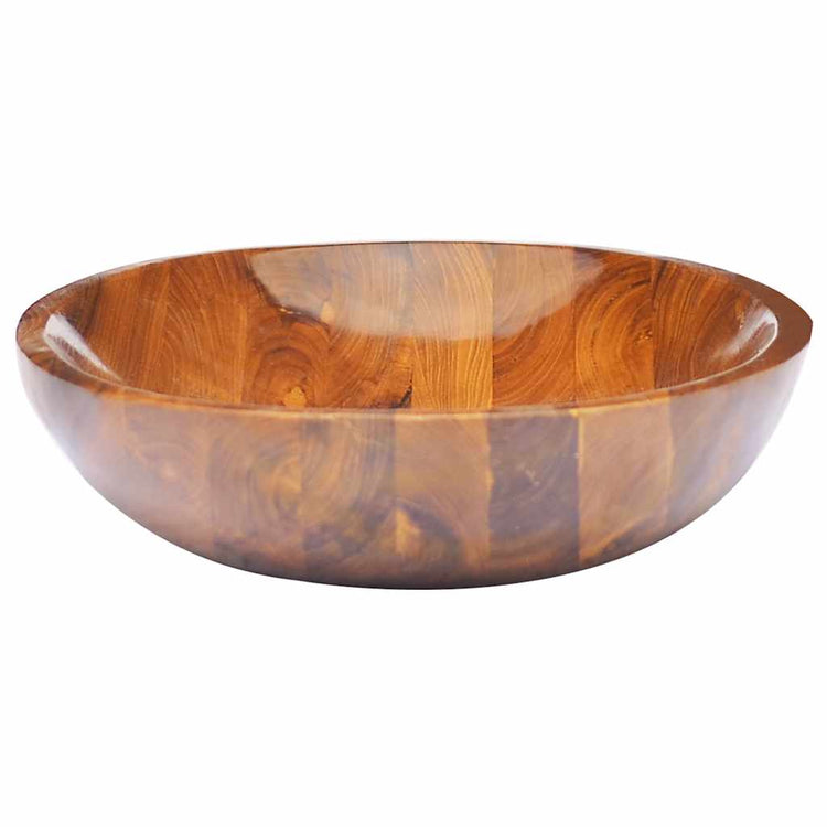 VIDAXL WASHBAIN 60x40x10 cm Festes Teak