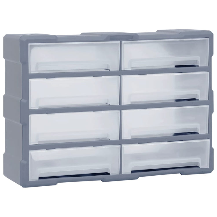 VIDAXL -Organizer mit 8 großen Schubladen 52x16x37 cm