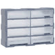 VIDAXL -Organizer mit 8 großen Schubladen 52x16x37 cm