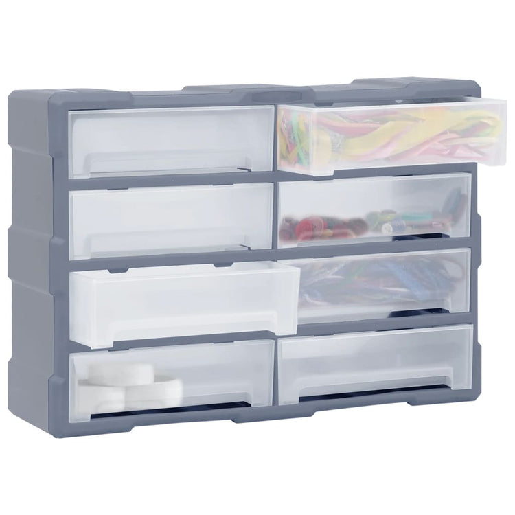 VIDAXL -Organizer mit 8 großen Schubladen 52x16x37 cm