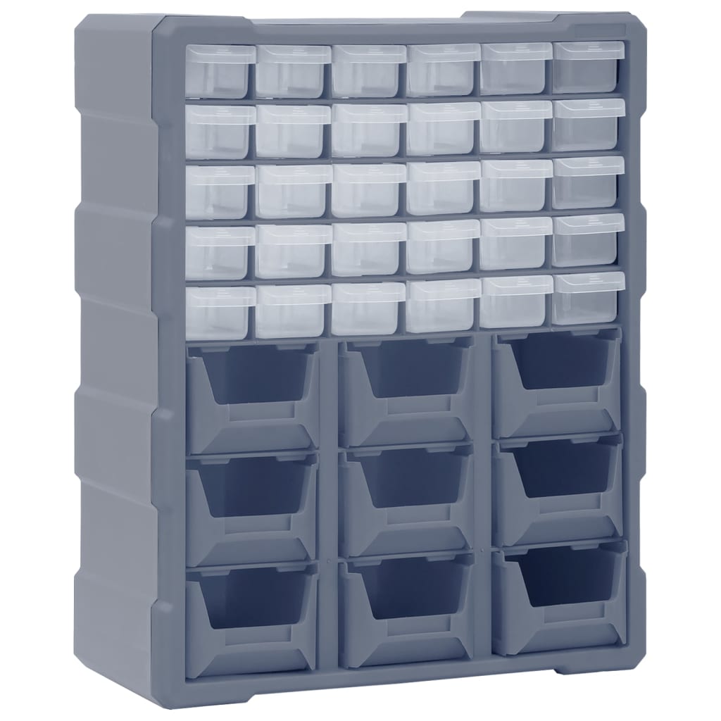 VIDAXL -Organizer mit 39 Schubladen 38x16x47 cm