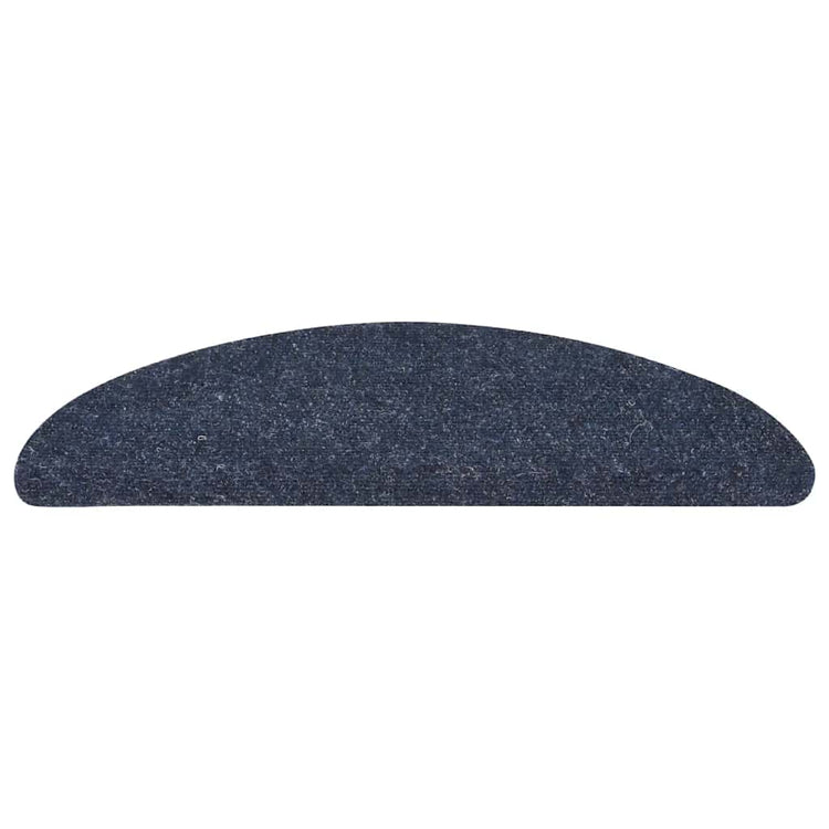 Vidaxl Treppenmatten Selbstadhäsiv 10 ST 56x17x3 cm Nadel Blau