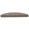 Vidaxl -Treppenmatten Selbstadhäsiv 5 ST 56x17x3 cm Nadel Filzcreme -Colored