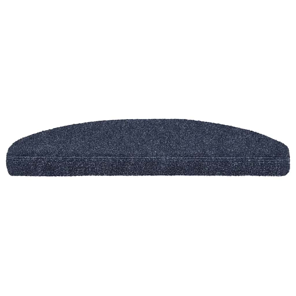 Vidaxl Treppenmatten Selbstadhäsiv 5 ST 65x21x4 cm Nadel Blau