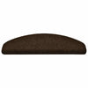 Vidaxl Treppenmatten Selbstadhäsiv 5 ST 65x21x4 cm Nadel braun