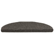 Vidaxl Treppenmatten Selbstadhäsiv 5 PCs 65x21x4 cm Nadel Filz anthrazitfarben - afbeelding 3