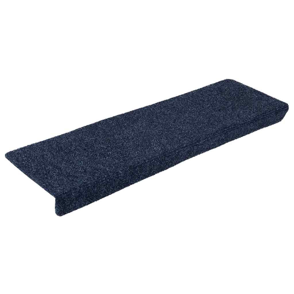 VIDAXL -Treppenmatten 5 PCs 65x21x4 cm Nadel fühlt anthrazit -gelenkt