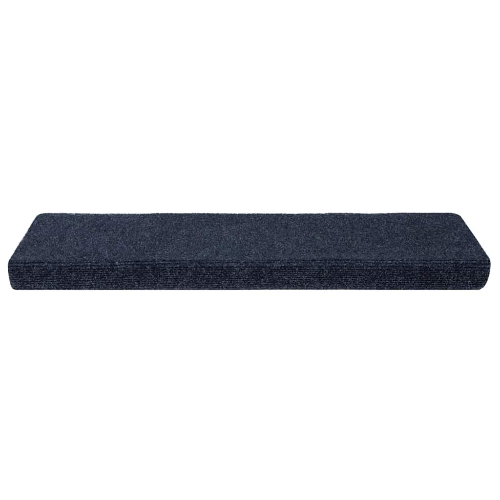VIDAXL -Treppenmatten 5 PCs 65x21x4 cm Nadel fühlt anthrazit -gelenkt
