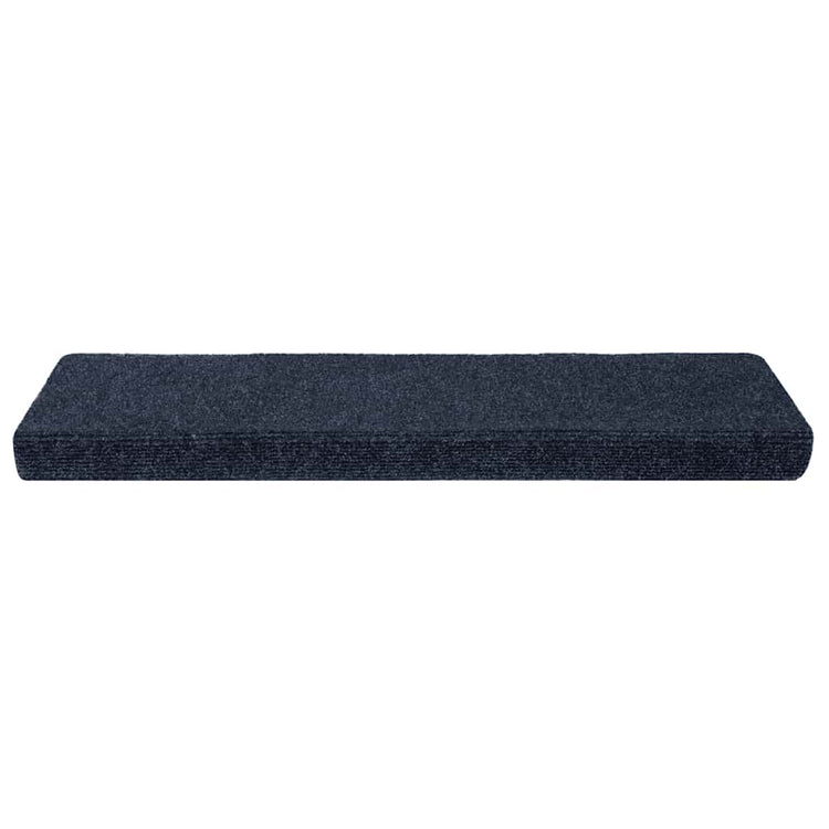 VIDAXL -Treppenmatten 10 PCs 65x21x4 cm Nadel fühlt anthrazit gefärbt