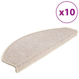 Vidaxx Stufenmatten 10 St. 65x24x4 cm Taupe halbrund groß - afbeelding 2