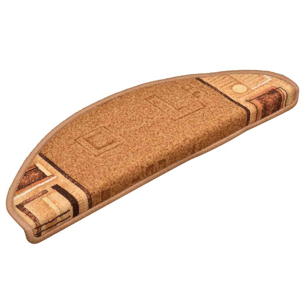 Vidaxl -Treppen selbst -adhäsiv 5 ST 65x21x4 cm Beige