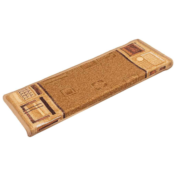 Vidaxl -Treppen selbst -adhäsiv 5 ST 65x21x4 cm Beige