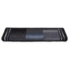 Vidaxl -Treppenmatten Selbstadhäsiv 5 ST 65x21x4 cm schwarz und grau