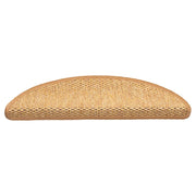 Vidaxl-Treppenmatten selbstklebend 15 St. Sisal Look 56x17x3 cm Sisalfarbe - afbeelding 3