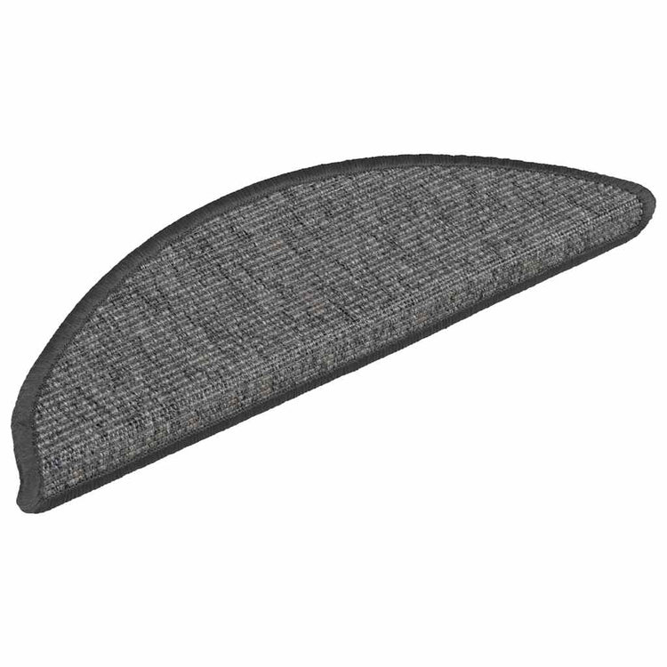 Vidaxl Treppenmatten Selbstadhäsiv 15 ST 56x17x3 cm Beige und Grau