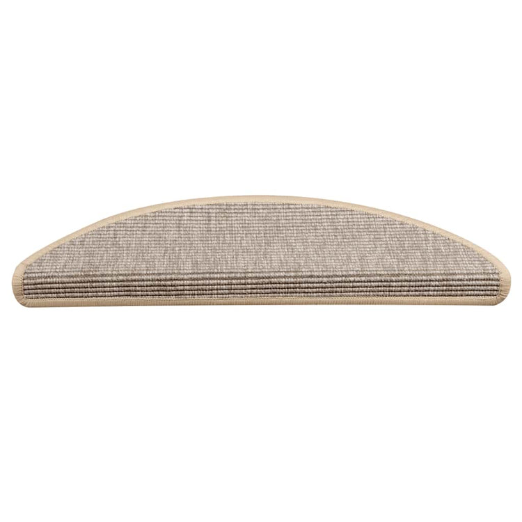 Vidaxl Treppenmatten selbstadhäsiv 15 St 56x17x3 cm Silberfarbe
