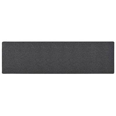 VIDAXL -Teppichläufer 50x200 cm Anthrazit -ausgelöst