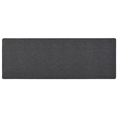 VIDAXL -Teppichläufer 80x250 cm Anthrazit -ausgelöst