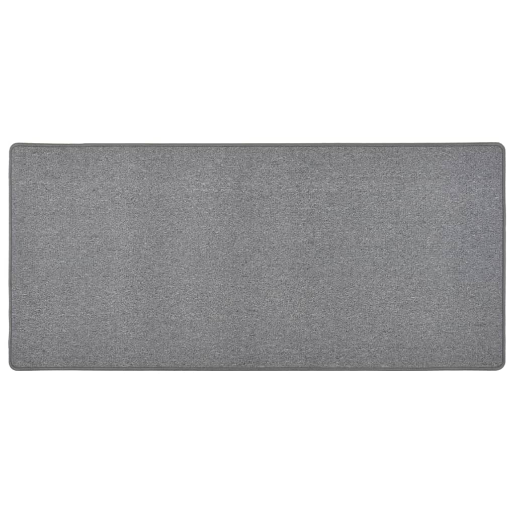 Vidaxl Teppichläufer 50x100 cm dunkelgrau