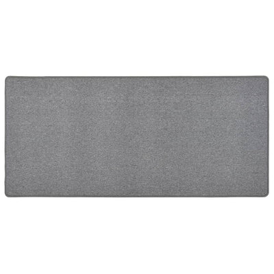 Vidaxl Teppichläufer 50x100 cm dunkelgrau