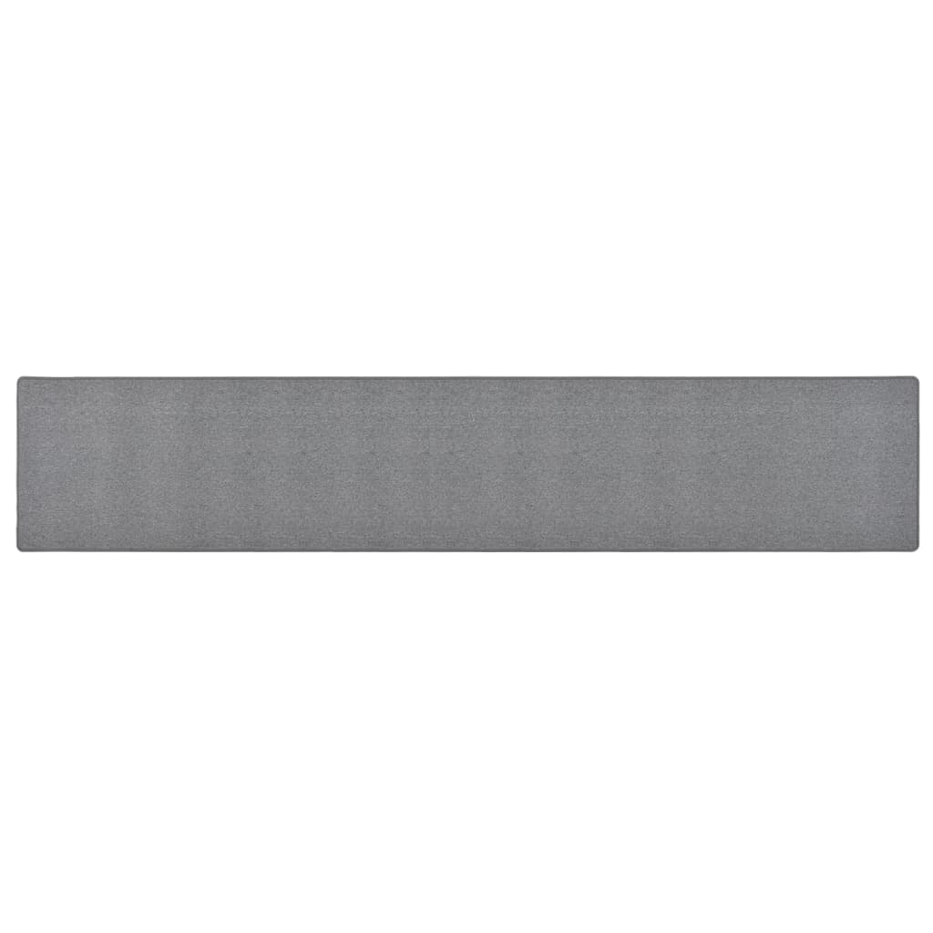 Vidaxl Teppichläufer 50x300 cm dunkelgrau