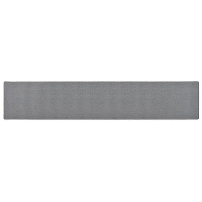 Vidaxl Teppichläufer 50x300 cm dunkelgrau