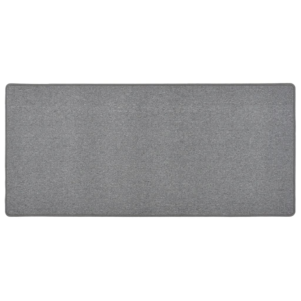 Vidaxl Teppich Runner 80x150 cm dunkelgrau
